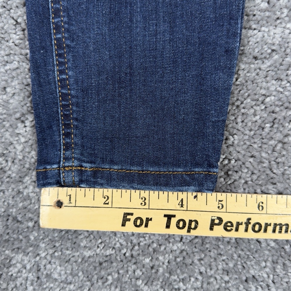 We The Free People Jeans Women's 28 (28x24.5) Blue Distressed Busted Knee Skinny - Picture 10 of 10